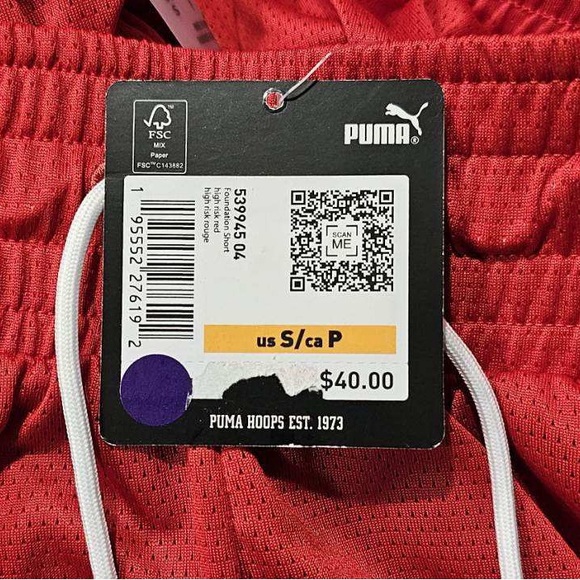 Puma women’s basketball shorts - Picture 3 of 3